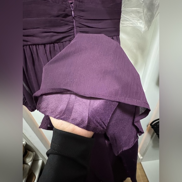 Elegant Purple Evening Dress - Picture 7 of 9